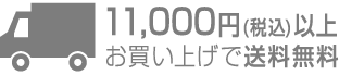 11,000円(税込)以上お買い上げで送料無料